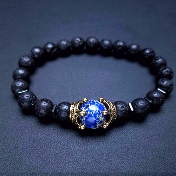 Tiger eye stone beaded bracelet