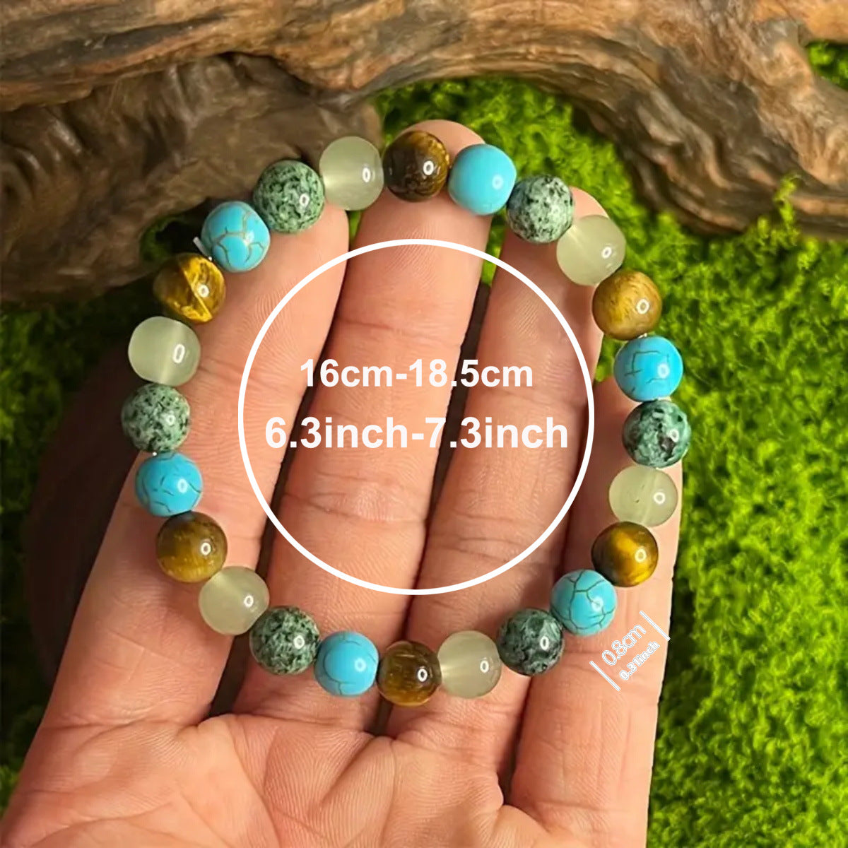 Versatile Sea Blue Treasure Turquoise Bracelet