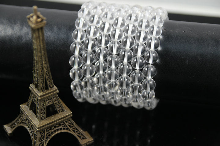 Zhou Lianfa Wholesale Trade Taobao White Crystal Ethnic Bracelet Lady Style Jewelry Manufacturer